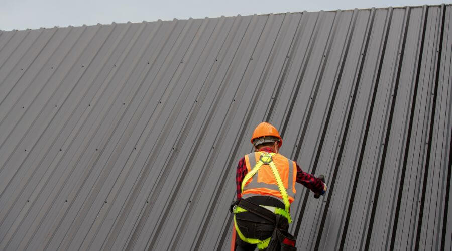Professional metal roof installation services in Shelby, MS